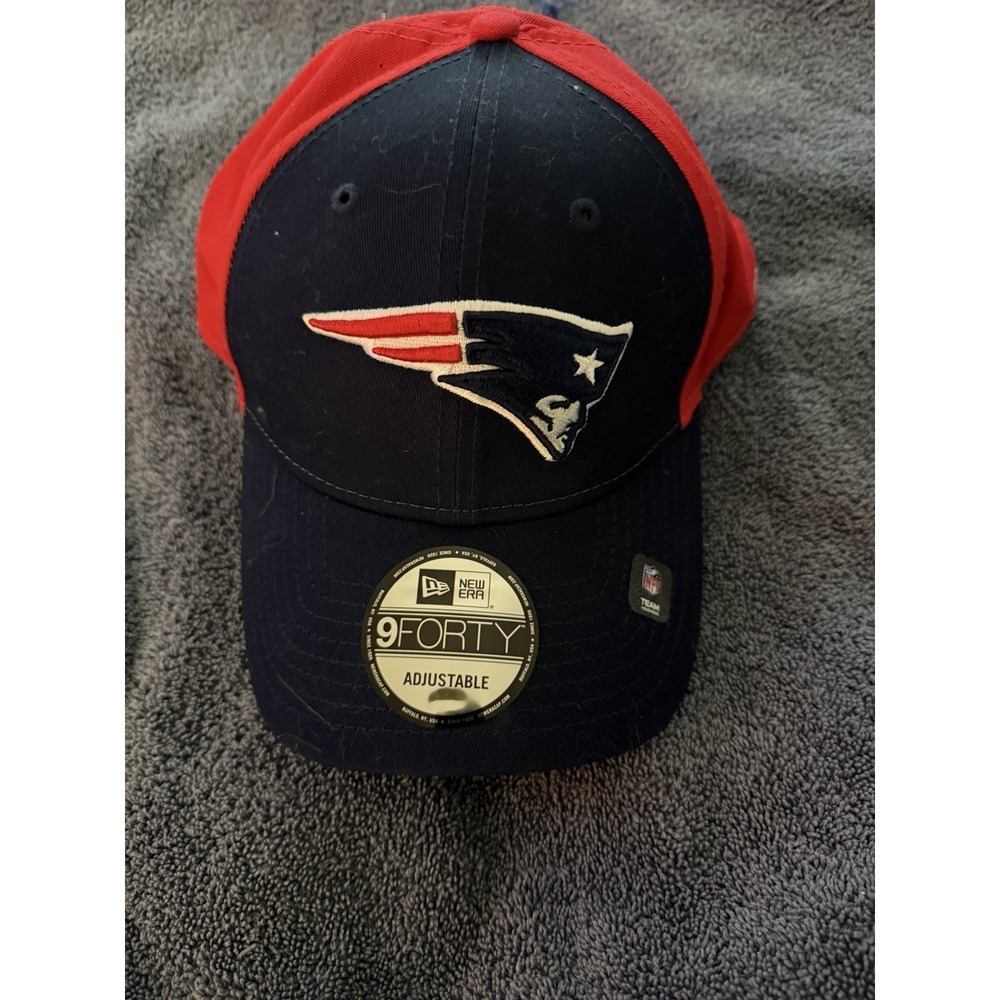 New‎ Era 9Forty New England Patriots blue/red snapback hat, OS
